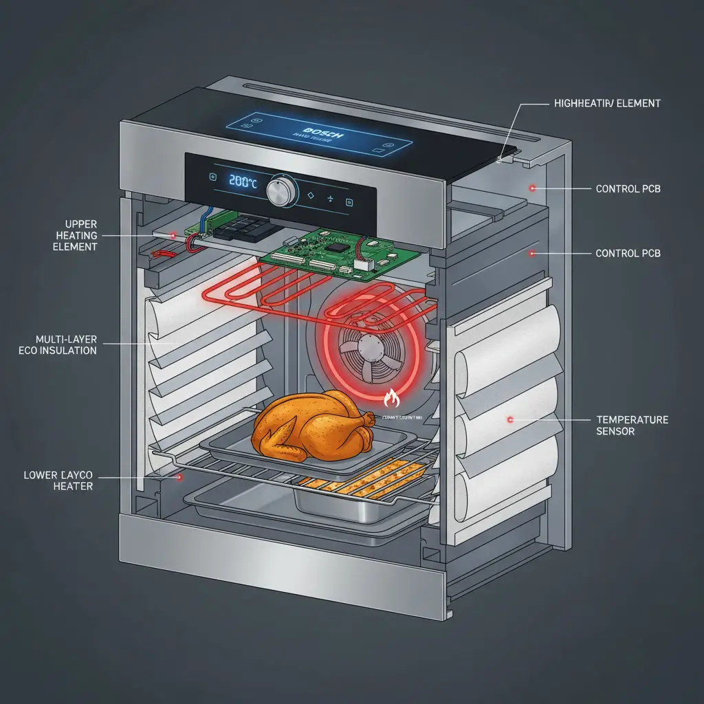 مخطط مكونات أجهزة بلت إن بوش الداخلية